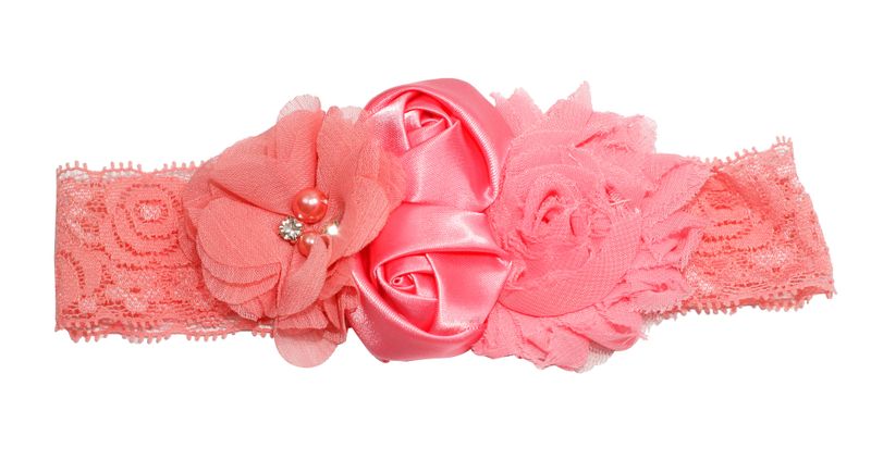 Layered Flowers Headband