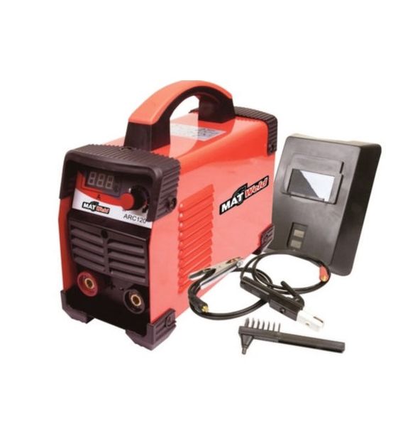 Matweld - Welder Inverter with Kit - 120A (Red)