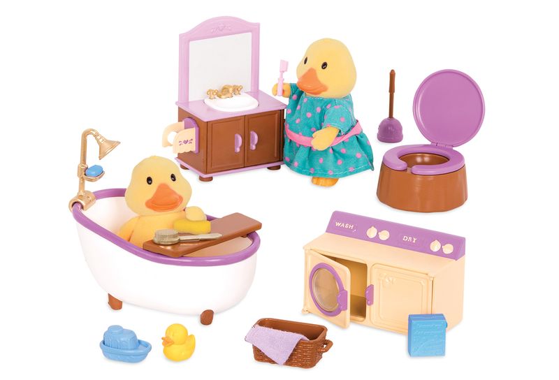 Li'l Woodzeez Laundry &amp; Bathroom Set