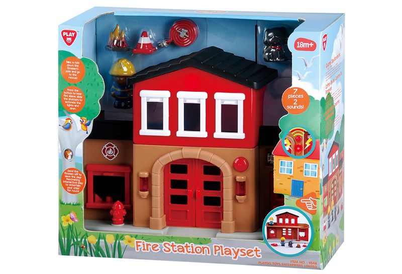 Play Go Bo Fire Station Rescue