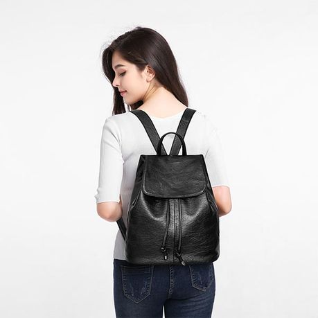 Iconix PU Leather Ladies Drawstring Backpack Shop Today. Get it Tomorrow takealot