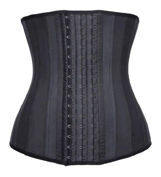 LADY DASH Aggressive Waist Trainer - 25 Flexi-Steel - Black