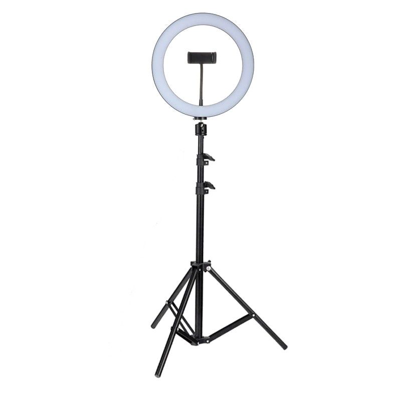 25cm Dimmable LED Ring Light Lamp with 190cm Light Stand Light Kit ...