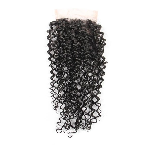 Blkt 8 Inches Peruvian Kinky Curl 4 X 4 Three Pa image
