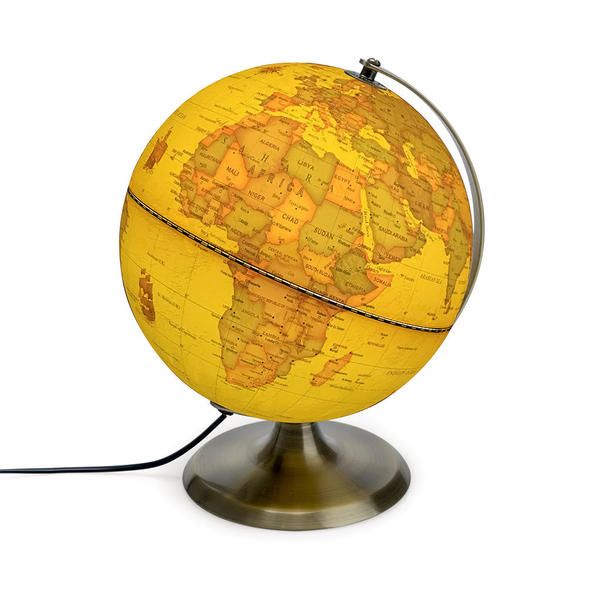 Globe with Light Antique Globe 23cm | Buy Online in South Africa ...