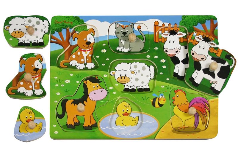 RGS Group Farm Peg Puzzle