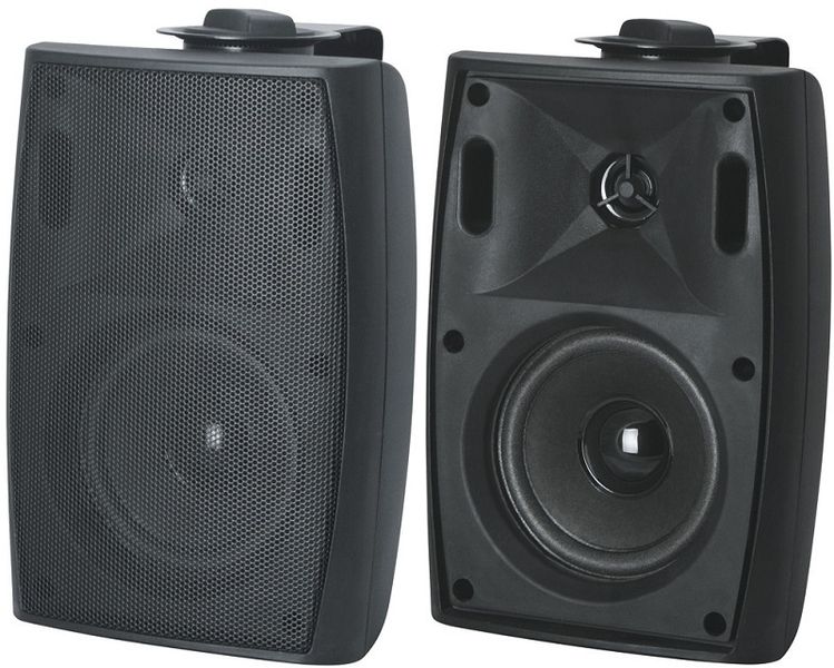 Speaker Hyb125-8tab 8" 50w/ 8 Ohm 100v Wall Mount Pair