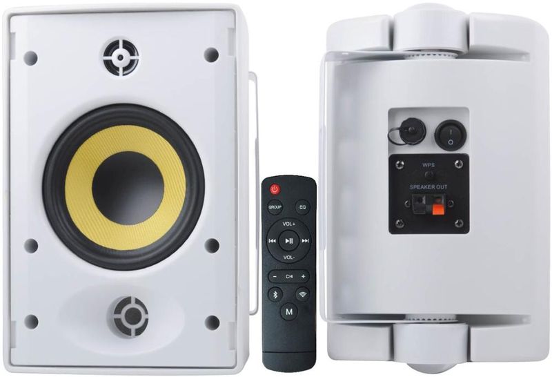 Speaker Hyb147-6wf+6 6.5' 40w 8 Ohm Wall Mount With Wi-Fi Pair White