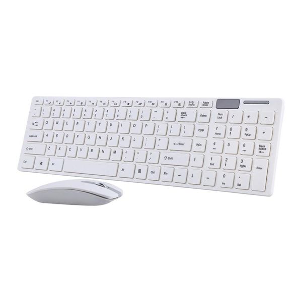 2.4G Wireless Keyboard and Mouse USB Receiver -White