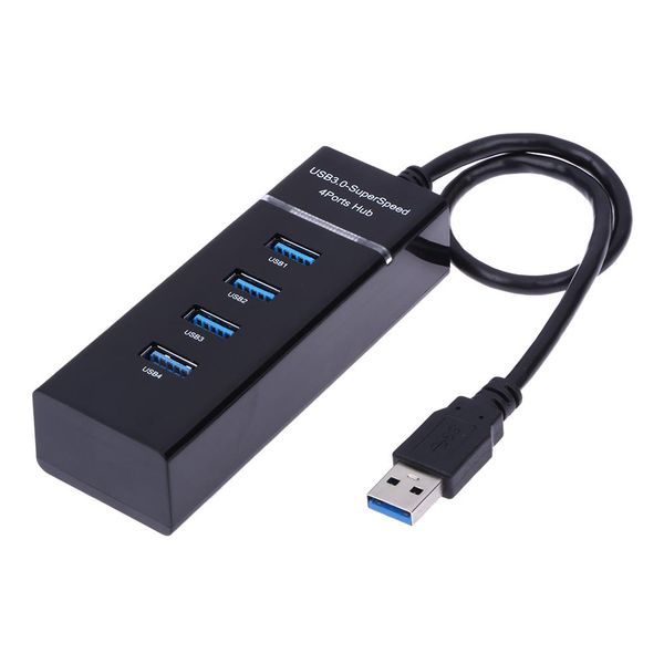 3.0 USB Hub 4 Port -Black