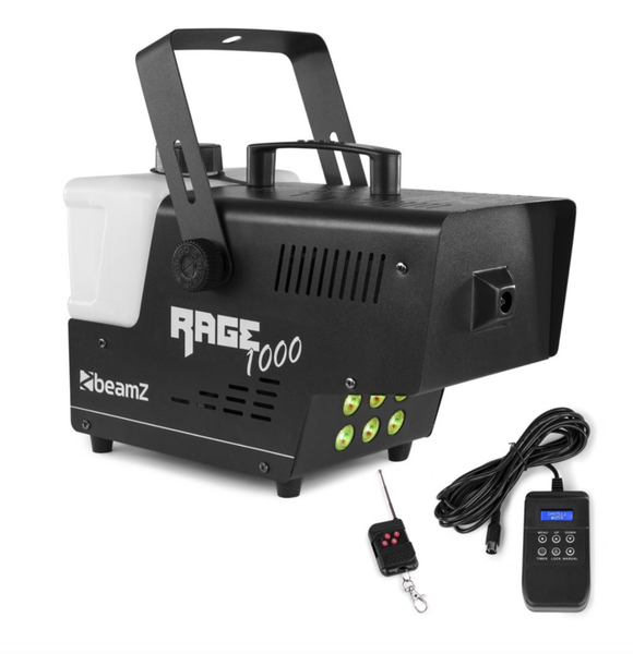 Beamz 160.712 Smoke Machine with Timer and Wireless Remote Control