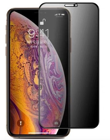 TUFF-LUV 2.5D Tempered Glass Privacy Screen Filter for iPhone 11