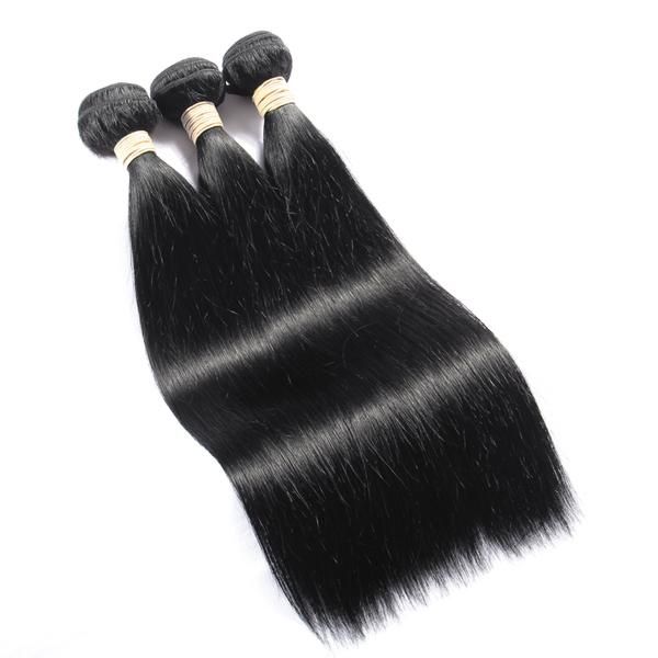 Blkt Peruvian straight weaves 3x bundles 24 inches