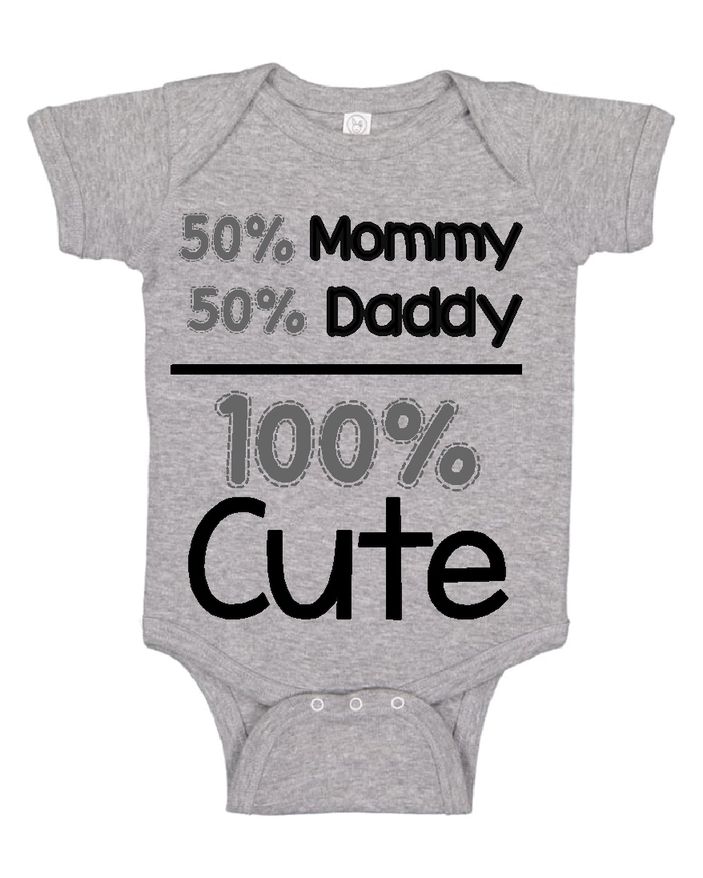 50% Mommy, 50% Daddy. 100% Cute | Buy Online in South Africa | takealot.com
