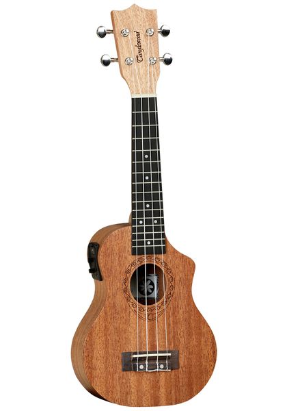 TANGLEWOOD Tiare Soprano Ukulele Cutaway All Mahogany w/Bag