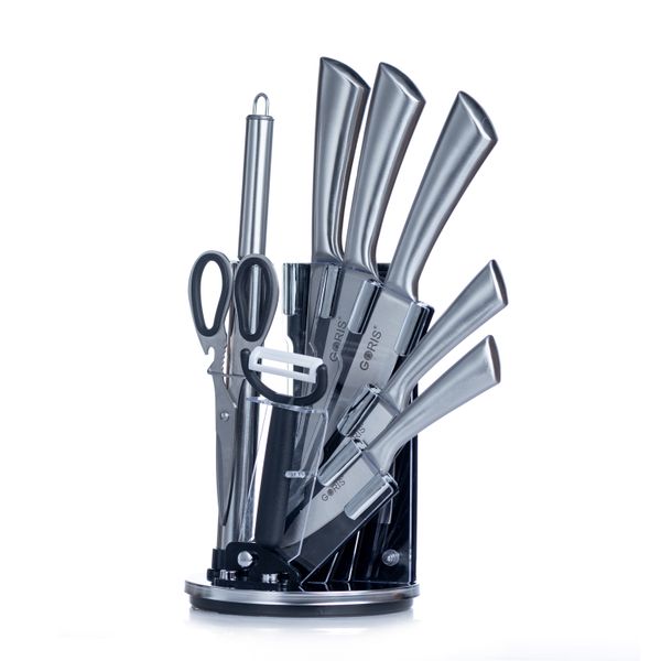 8 pcs Stainless Steel Knife Set