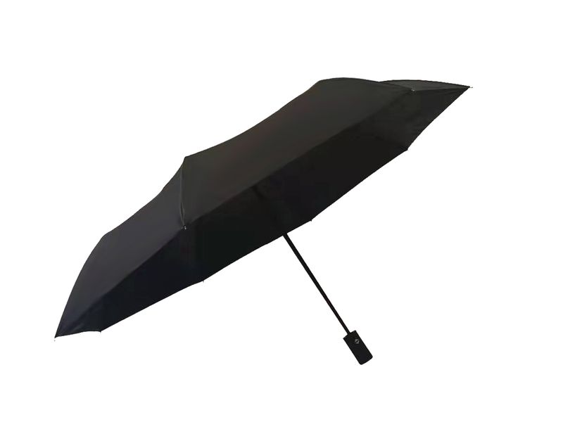 Alice Umbrella Mini Auto Open Fibreglass Ribs 98% UV Black