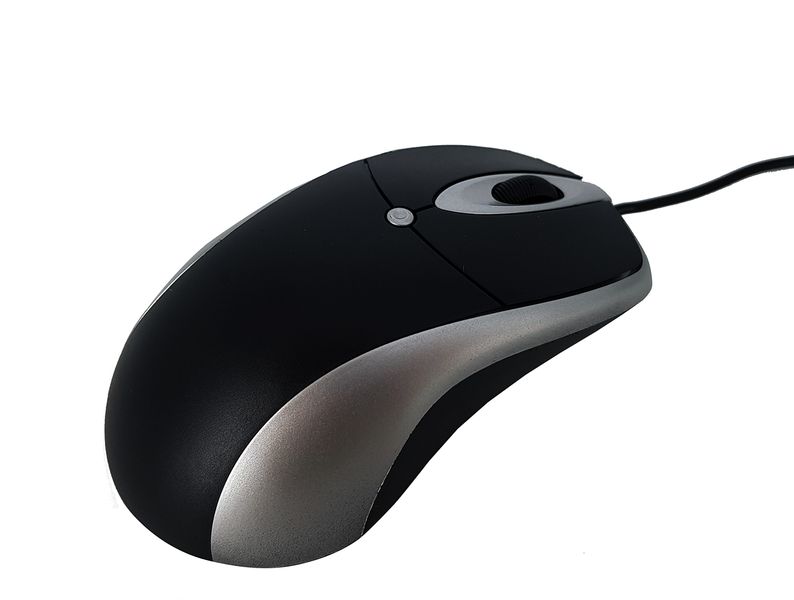 Wired Mouse FC-3031 - Black &amp; Silver