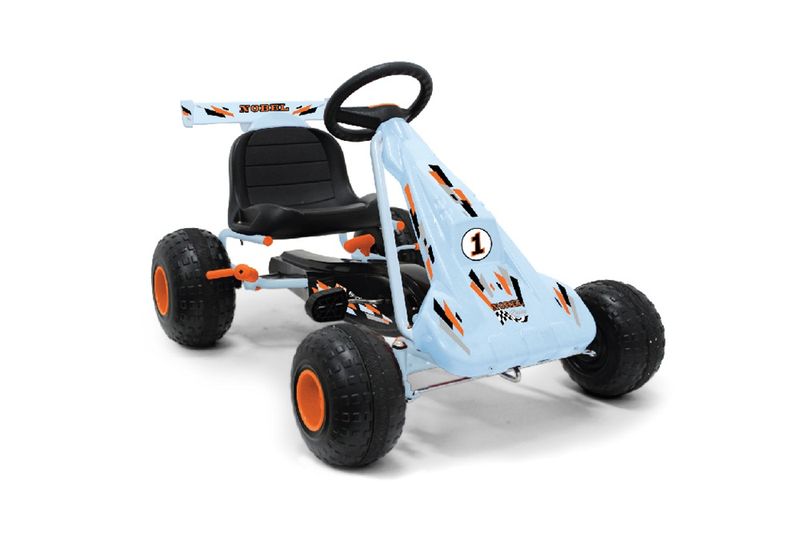 Go Kart Light Blue Ride