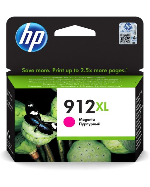 HP 912XL High Yield Magenta Ink Cartridge - OEM