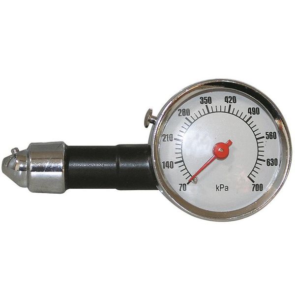 Dial Tyre Gauge - Steel