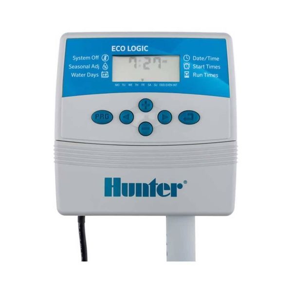 Hunter ELC-601i-E Eco-Logic 6 Station Indoor Controller, 230VAC
