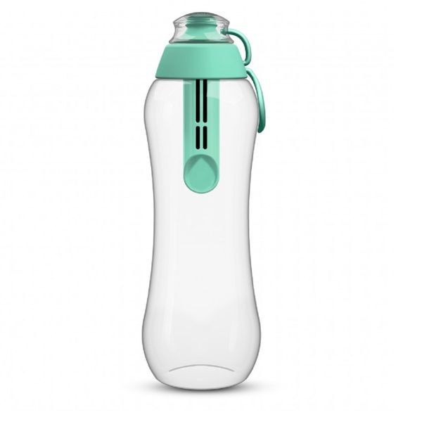 PearlCo Water Filter bottle including 1 filter cartridge 0,5L – Mint