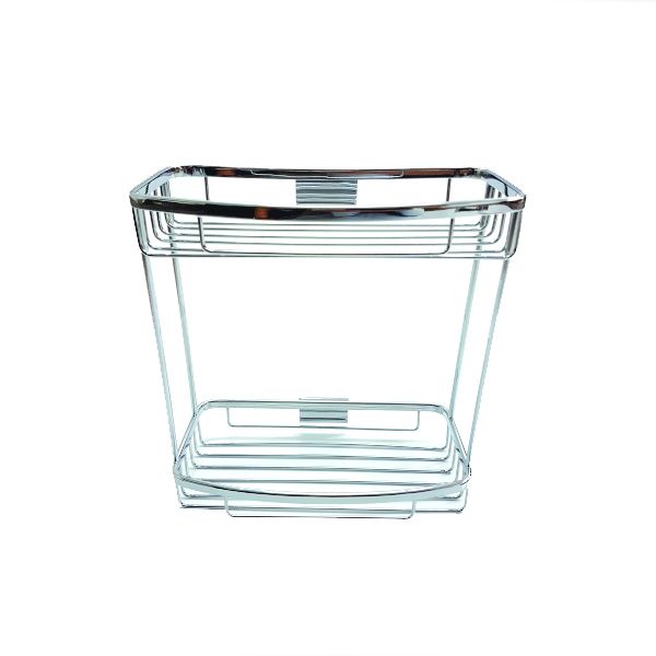 Luxury Double Shower Basket