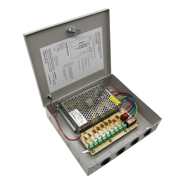 9 Channel 12V DC CCtv Power Supply