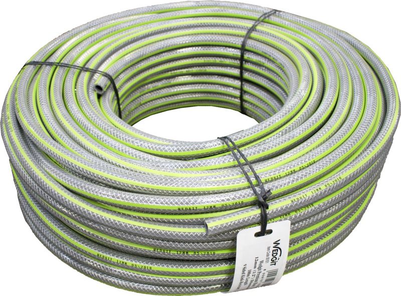 Wedgit Premium Garden Hose 12mm (1/2") 50m Length 10 Year Design Life