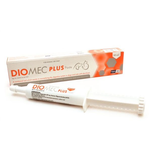 Diomec Plus Paste for Dogs &amp; Cats - 15ml