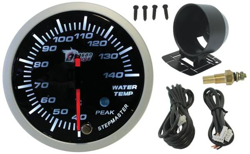 Dragon Gauge 60mm Electronic Water Temperature Gauge