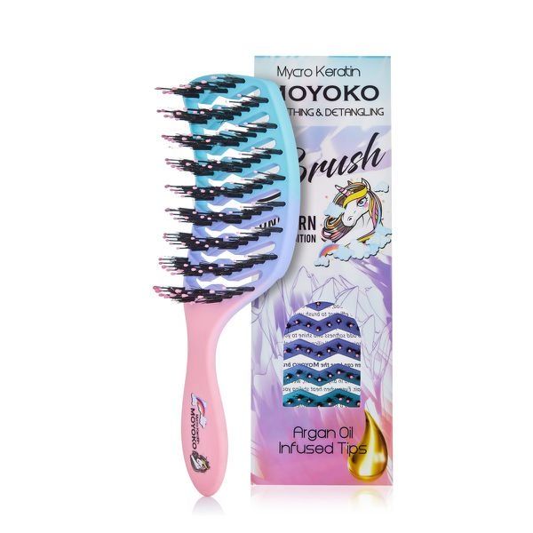 Moyoko Smoothing & Detangling Brush Unicorn Edition Buy Online in