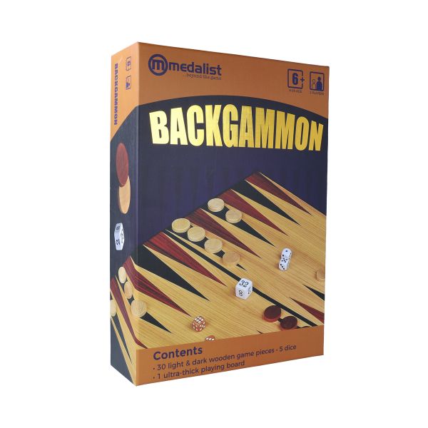 Medalist Deluxe Backgammon Set