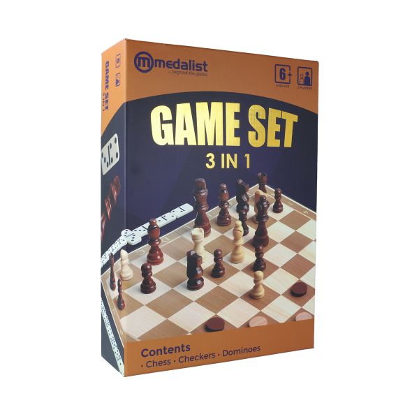 Medalist Deluxe 3-In-1 Game Set