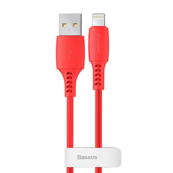 Baseus 1.2m - 2.4A Colourful Series USB Type-A 2.0 to Lightning Cable