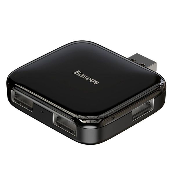 Baseus 4in1 Fully Folded Portable 4 USB Type-A HUB with MicroUSB Power Port