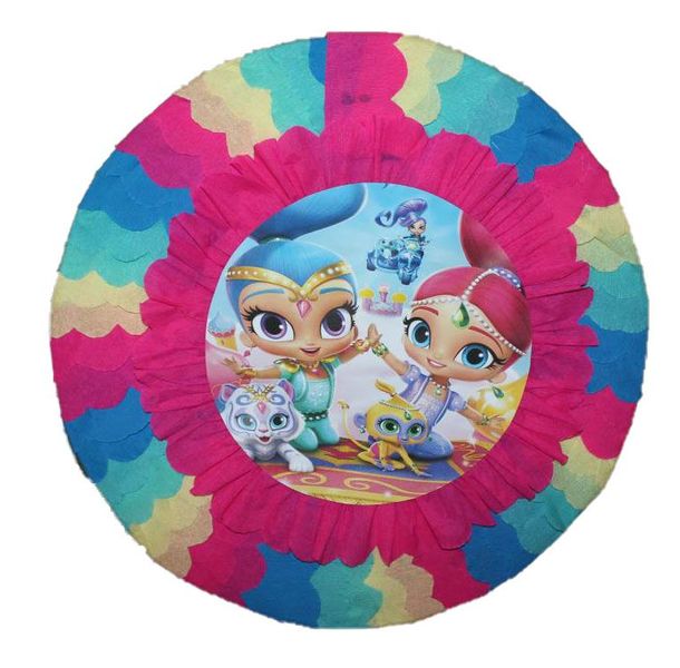 Shimmer and Shine round Pinata