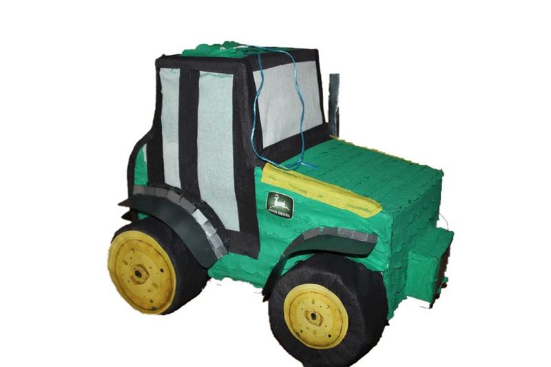 Green Farming Tractor