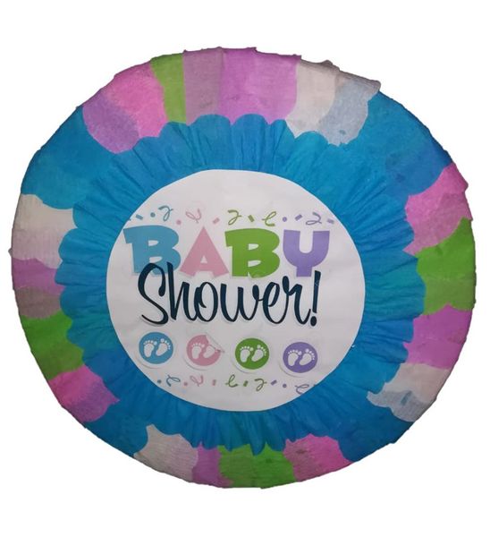 Baby Shower round Pinata