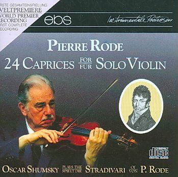 Pierre Rode - Rode: 24 Caprices Of Solo Violin (CD)