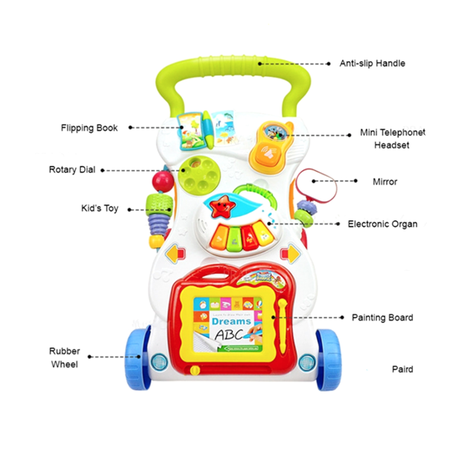 Sit and sale stand activity walker