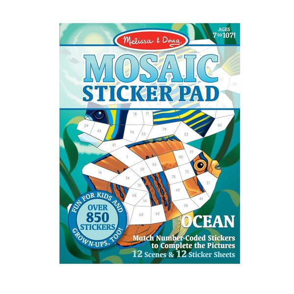 Melissa &amp; Doug Mosaic Sticker Pad - Ocean