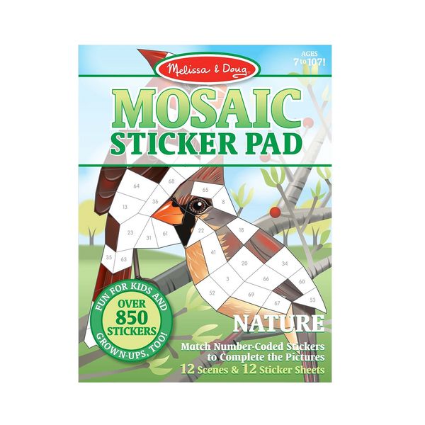 Melissa &amp; Doug Mosaic Sticker Pad - Nature
