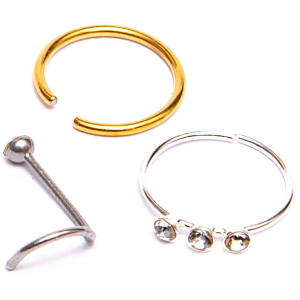Fabulae Nose Ring Piercing Trio, Nerya