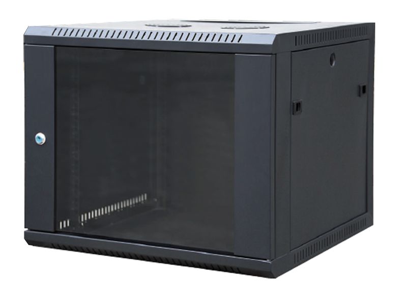 Wall Box 6u 500mm 19"+ 2 Fans