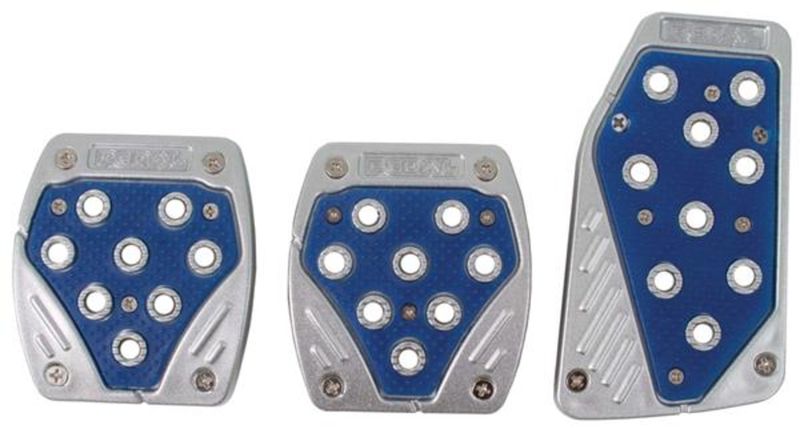 Pedal Pad Silver Blue