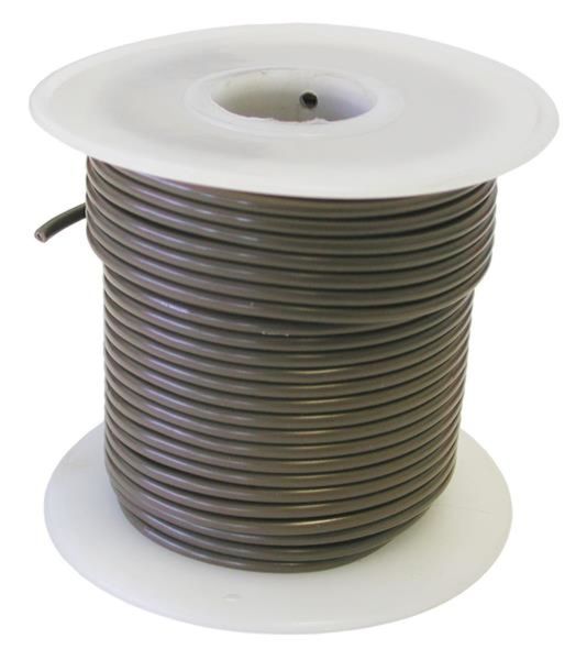 2mm Single Core Electrical Cable - 30 Meter Roll - Black