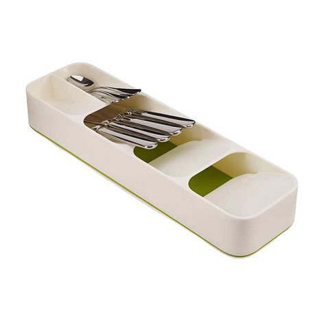 Cutlery Storage Tray Spoon Storage Drawer Plastic Container