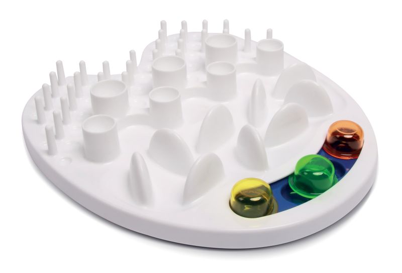 M-Pets Interactive Slow Dog Bowl - Iris